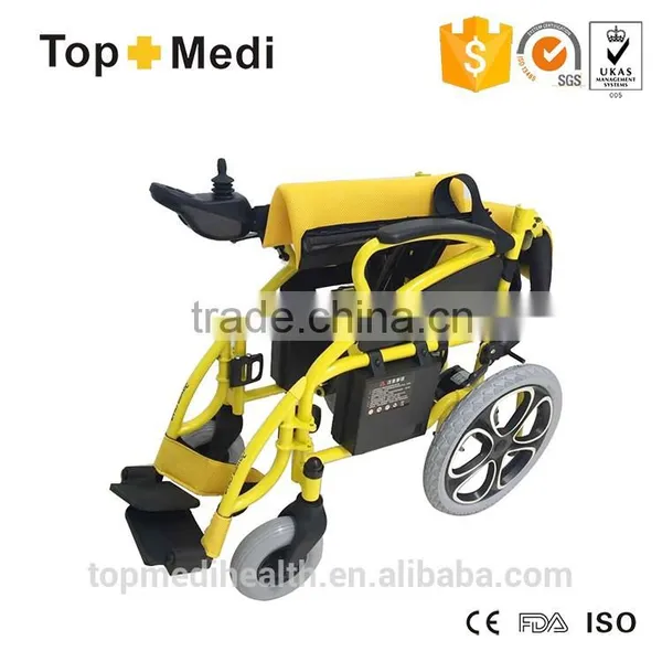 Folding Electric Power Wheelchair for Disabled and Elderly People/Silla de Ruedas Electrica photo-4