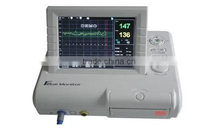8.4-inch Screen Fetal Monitor Fetal Heart Rate Doppler Monitoring TOCO Transducer photo-2