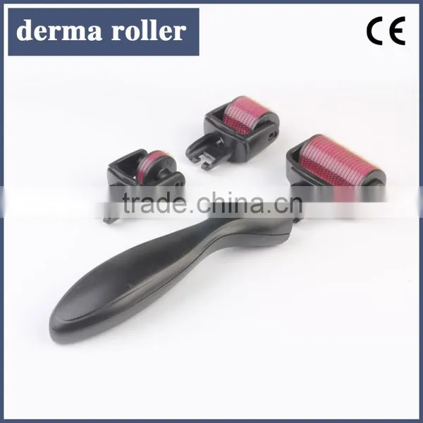 CE Approved Professional Skin Care Device Derma Roller3 in 1 for Hair Removal and Skin Rejuvenation photo-3