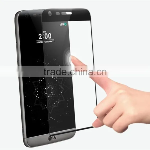 HOT 0.2MM 3D Curved Full Coverage Tempered Glass Screen Protector For LG G5 H868 Anti-explosion Glass PROTECTOR FILM