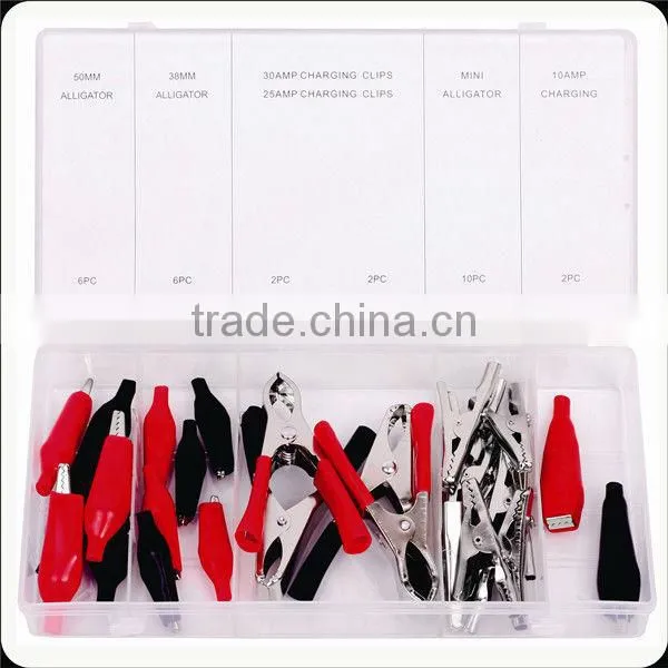 TC 28pc Assorted Alligator Clips
