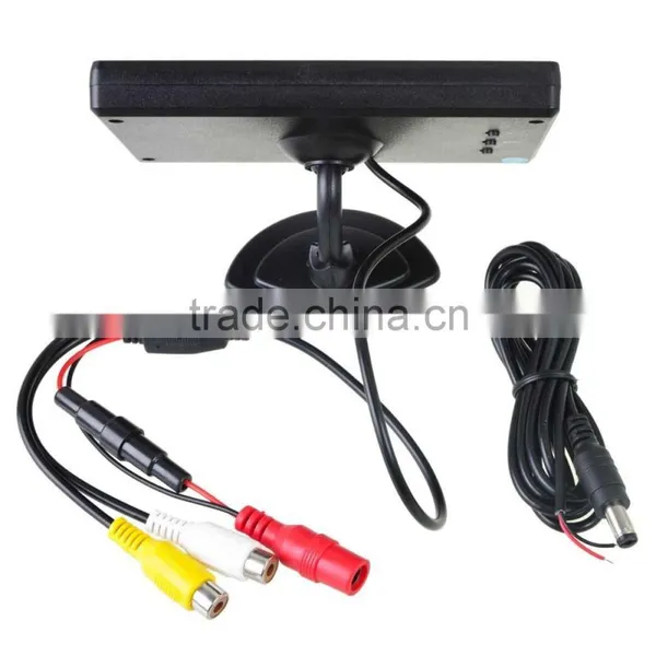 4.3"TFT LCD Display RearView Color Monitor for DVD VCR Backup Camera photo-5