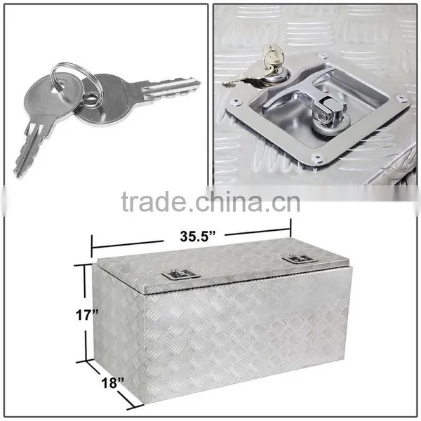 Aluminum Truck Underbody Tool Box RV ATV Trailer Storage photo-3