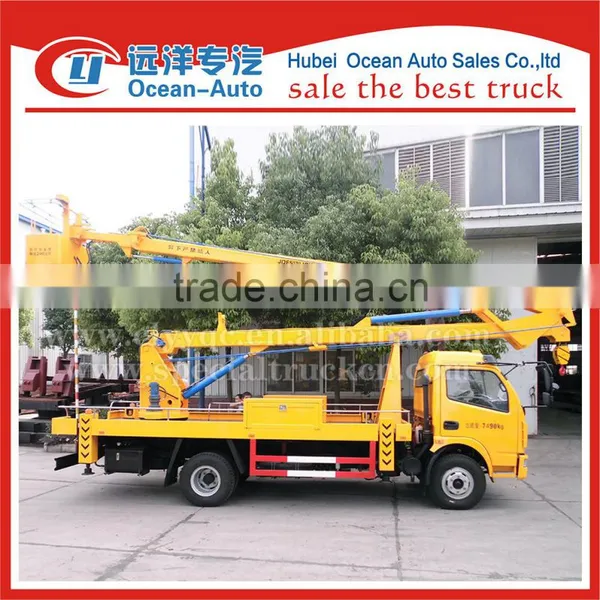 Driving Type 4x2 Manual Gearbox 18m High Working Truck photo-5