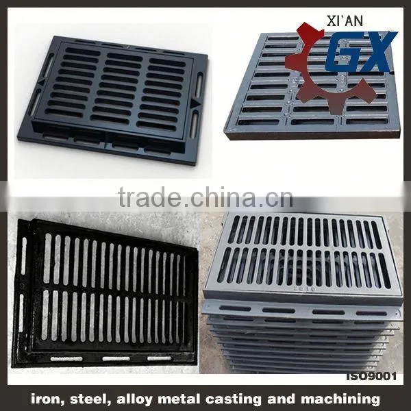 Asphalt Painted BS EN124 Screen Door Grate