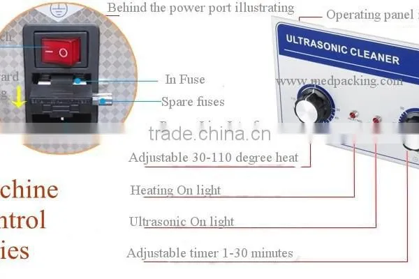 Ultrasonic Washer JP-060 Computer Motherboard PCB Board Circuit Board Hardware Cleaning Machine 15L photo-4