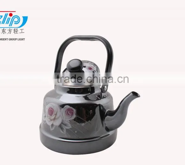 The Modern Mirror Enamel Kettle With Stainless Handle photo-6