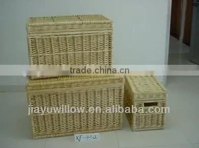 Wholesale White Wicker Storage Hamper Wicker Storage Trunk photo-2