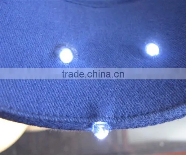 Led Light Baseball Cap/led Night Light Cap photo-2