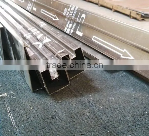 304 3MM Thickness Slotted Stainless Steel U Profile photo-3