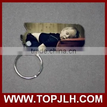 2017 Hot Sell Custom Printed Key Ring/blank MDF Key Chain for Sublimation photo-5
