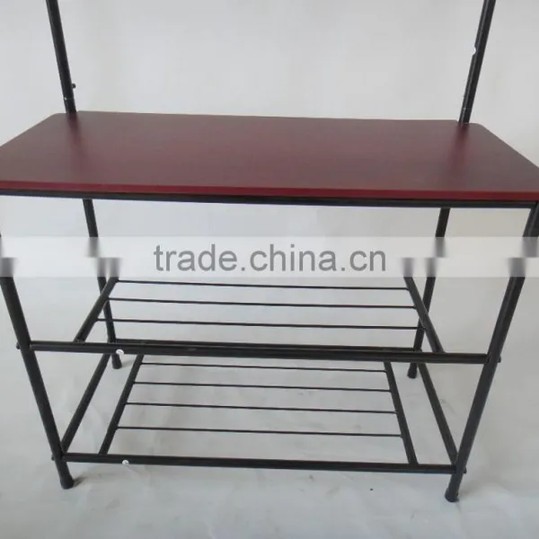 RH-4825 ENTRY WAY Hall Tree Bench Furniture Hook Hanger ORGANIZER Standing Coat Shoe Clothes Rack photo-5