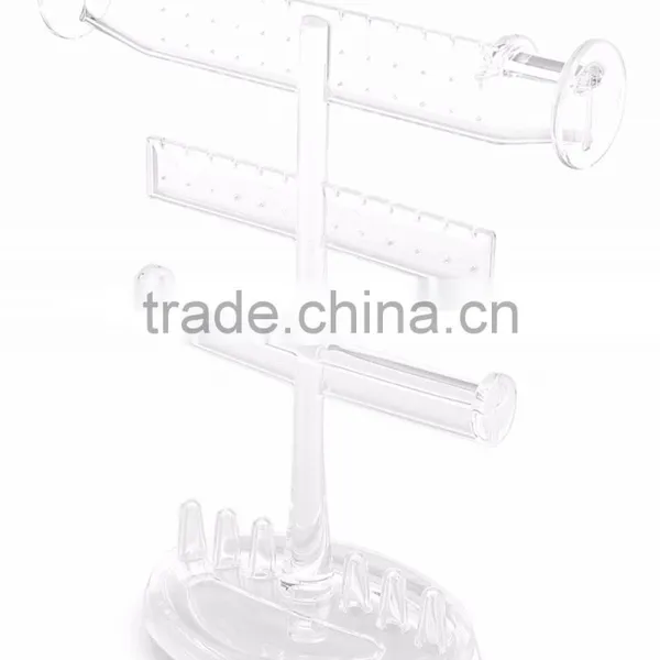 Wholesale Transparent Acrylic Ring Display Stand photo-4