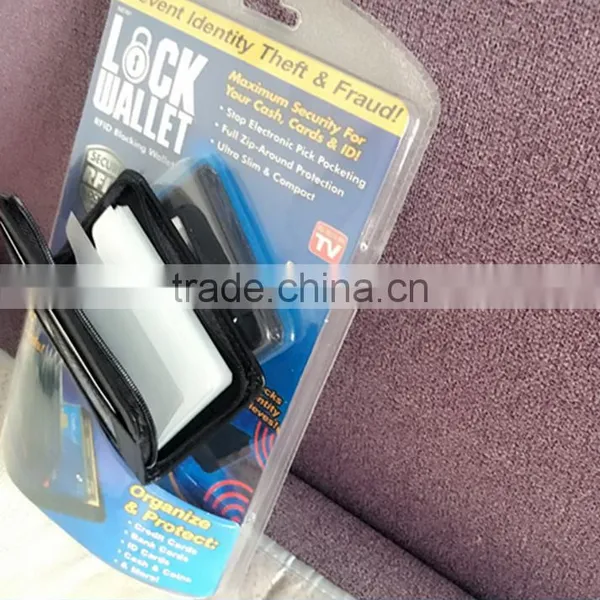RFID wallet lock waller RFID Blocking Wallets for Men and Women