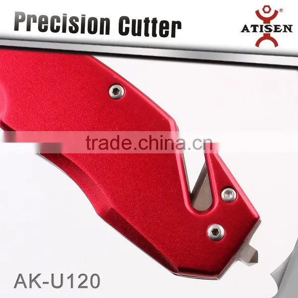 NEW Retractable Folding Utility Knife Box Cutter Blade Safety Side Lock photo-3