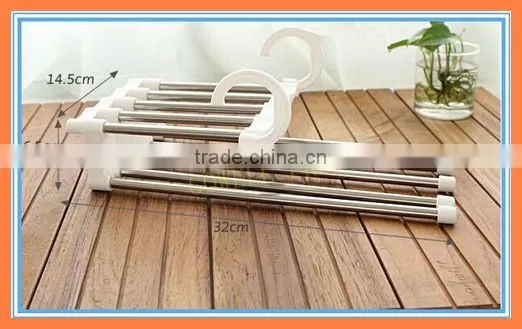 Trousers Hanger/Rack, Multifunction Pants Hanger/Rack,Foldable Trousers Hanger/Rack photo-2