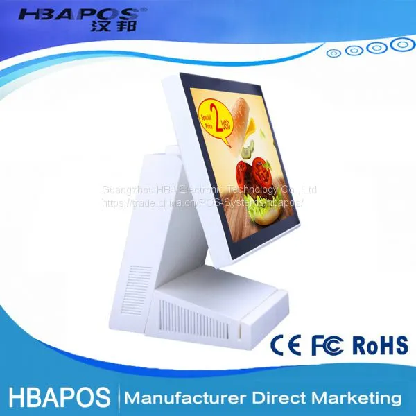 HBA-Q5 15 Inch Touch Screen Pos System/pos Terminal/cash Register photo-2