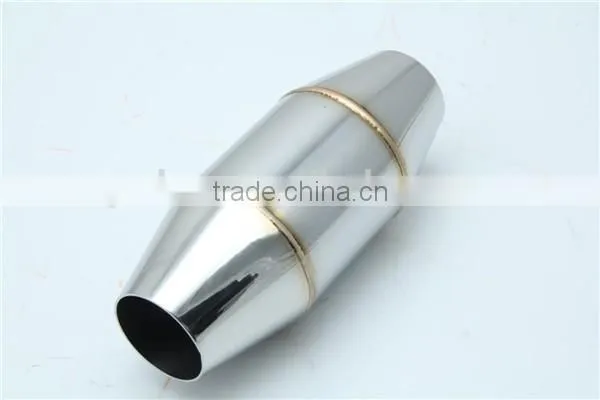 EURO 4 CPSI 200 Stainless Steel Metal Honeycomb Catalytic Converter photo-3