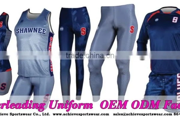 Plus Size Wholesale Cheerleading Uniforms Custom photo-3