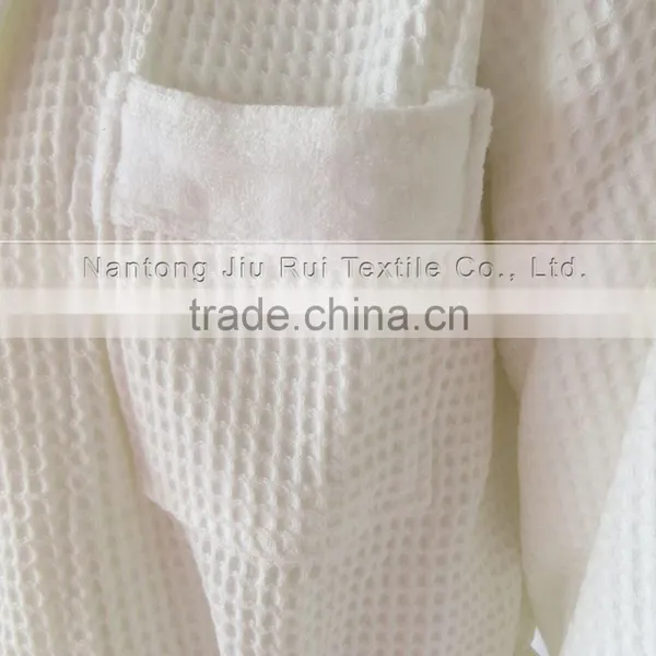 White Bathrobe Thick Winter Waffle Robe Plus Size Sleepwear photo-4