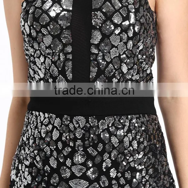 Domin Fashion Latest Ladies Western Sequin Dress Designs photo-2