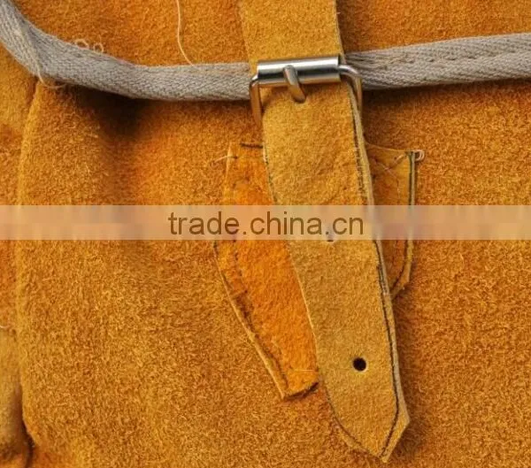 Hardware Electrician Leather Bag, Welded Wire Insulation Kits Waterproof Leather Tool Bag photo-4
