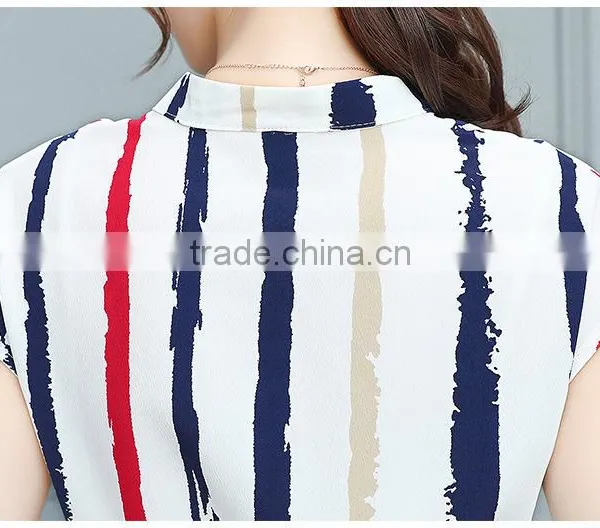Maxnegio Latest Designs Digital Print Chiffon Ladies Casual Dress photo-4