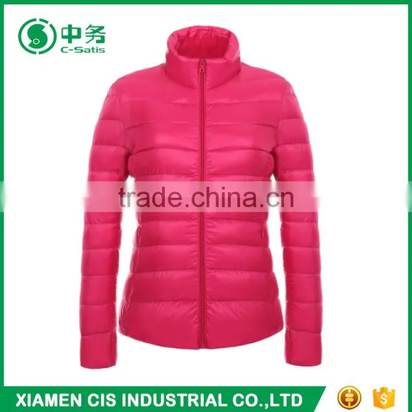 Fashion Design Winter Multi Color Ultralight Women Warm Down Jacket photo-3