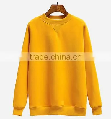 Wholesale Cheaper Customized Designs TC65/35 Fleece Plain Cheaper Crewneck Hoodies&sweatshirt photo-5
