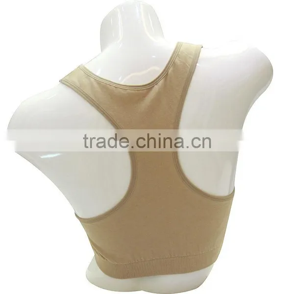 Nude Wireless Yoga Bra Lingerie Cheap Women Sexy Bra Undewear Sportswear Bra Top photo-3