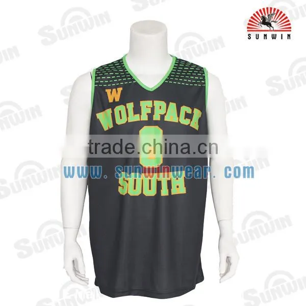 New Design Custom Made Sublimation Basketball Jersey Maker photo-4