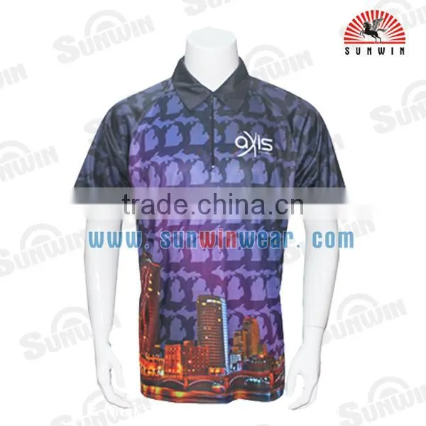 OEM Sublimated Fishing Jerseys Quick Dry With Zipper Fishing Jerseys Sublimation photo-3