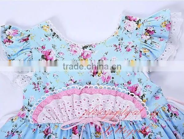 Spanish Flower Girl Dress Kids Party Wear Frocks photo-4