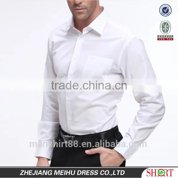 Stylish Cotton Check Shirts for Men White Shirts Dress Men's photo-4
