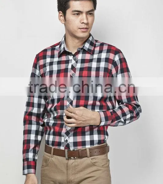 Classic Design Custom Men's Lapel Collar Formal Shirts photo-2