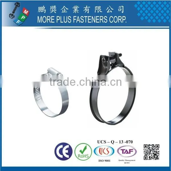 Taiwan Stainless Steel Round Shaped Large Heavy Duty Schlauchklemmen Hose Clamp photo-6
