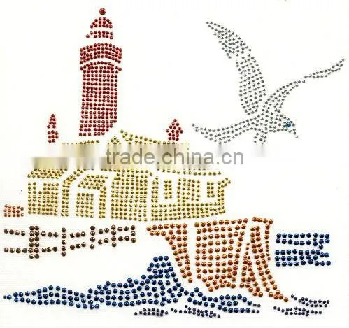 Hot Fix Motif Rhinestone Motif Picture for Garment Accessories photo-4