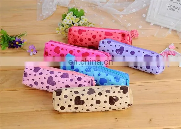 Hot Sell School And Office Using Pencil Cases Zipper Pencil Bags