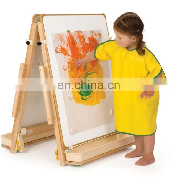 Pinewood Easel Double Side Drawing Board Adjustable Wooden Easel Stand photo-6
