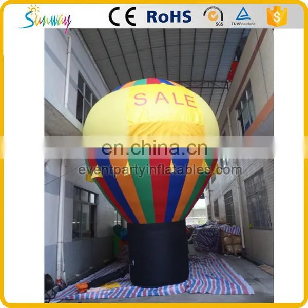 Rainbow Color Large Inflatable Hot Air Balloon Model photo-2