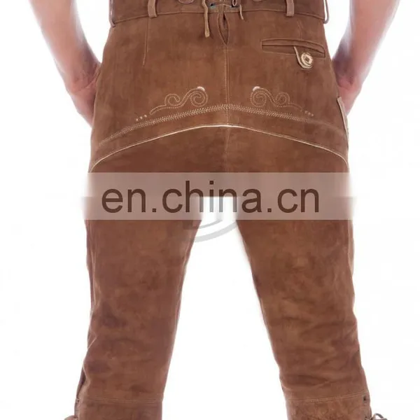 2016 High Quality Chrome 6 Free Suede Trachten Knee Over Lederhosen (Bavaria Clothing) photo-2