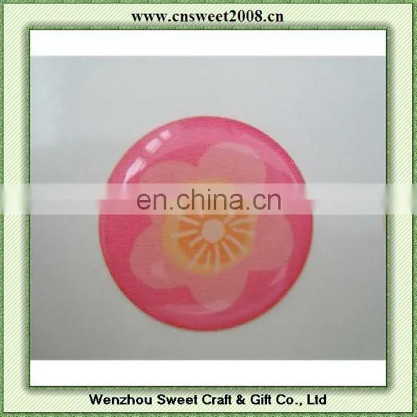 Custome Clear Epoxy Sticker Dome Sticker Resin Sticker