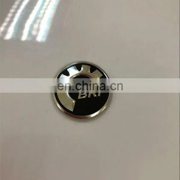 Metal Feature Embossed Adhesive Logo Sticker photo-5