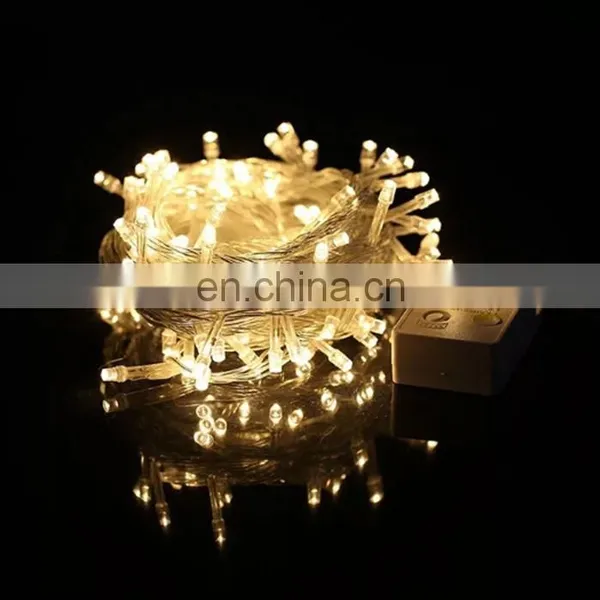 wholesale party home stage decoration colorful led string fairy light on silver wire