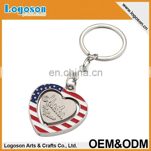 2016 Top Quality Personalized Souvenir Spinning Keychain photo-3
