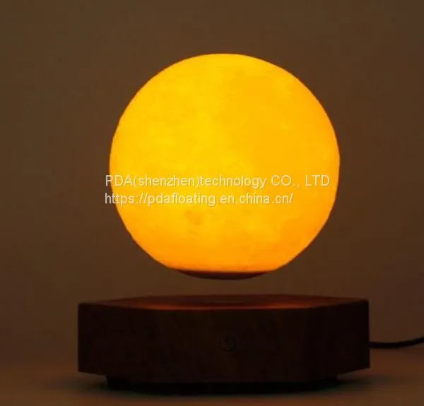 New Magnetic Floating Levitate Bottom Moon Ball Lamp