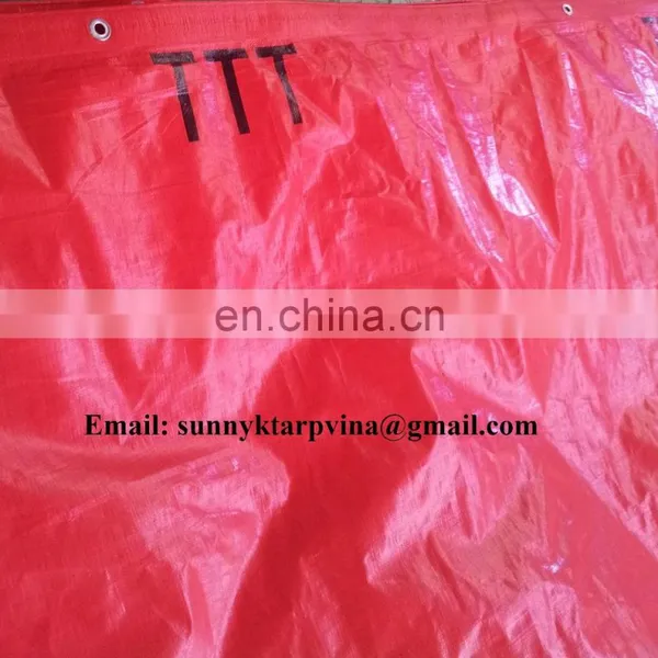 Pe Tarpaulin With Printed Logo photo-2