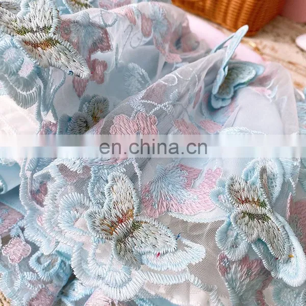 Baby Spanish Dresses for Girl's Dress Vintage Lace Butterfly Kids Clothing Wholesale Children Clothing Frock photo-5