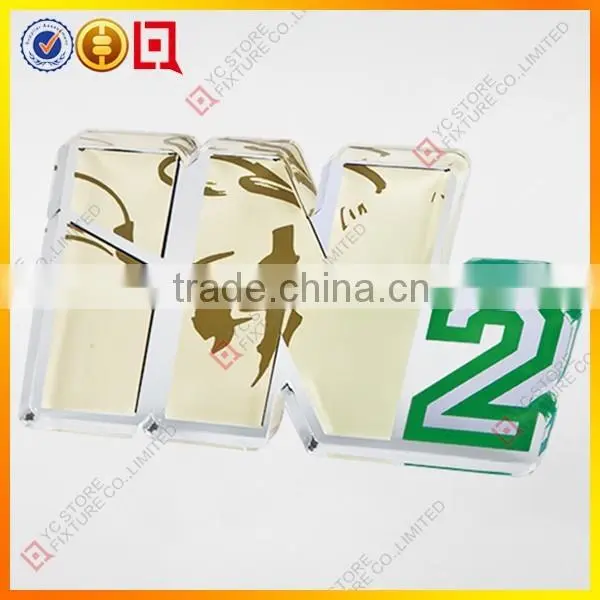 Shinny Acrylic Laser Cut Sign Letters photo-3