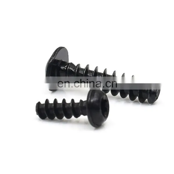 Black Zinc Small Head Torx Plastic Thread Forming Self Tapping Delta PT Screw For Plastic photo-5